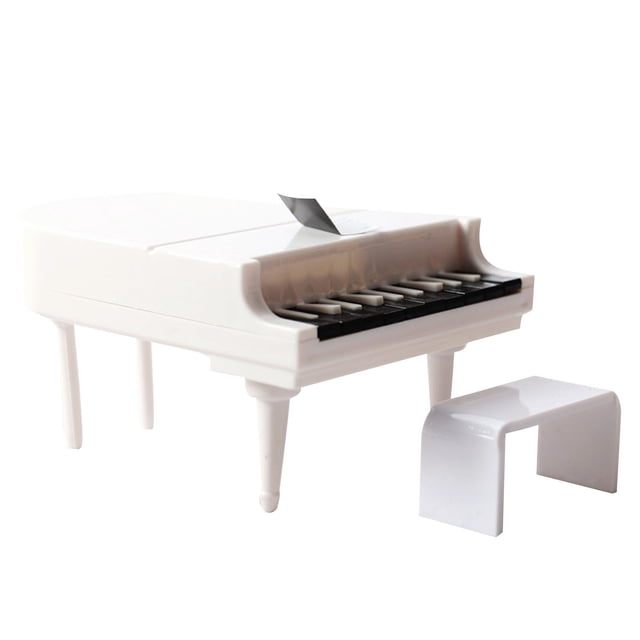 EGNMCR Room Decor, Home Decor Mini Doll House Simulation Piano Model Pocket Grand Piano Decoration Mini piano