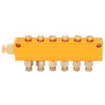 thumbnail image 2 of Oil Distributor, Adjustable Brass Lube Piston Separator, Divider Valve Lubrication System, 2 of 8