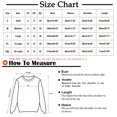 thumbnail image 3 of SDNall Mode Femmes Blouses à Rayures Imprimées T-Shirt à Manches Trois-Quarts Haut à Col Rond, 3 of 9