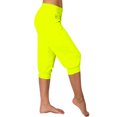 thumbnail image 2 of Timegard Womens Sweatpants Capri Pants Cinch Bottom Solid Color Cropped Joggers Workout Pants with Pockets, 2 of 6