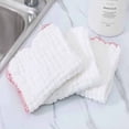 thumbnail image 2 of Easy Clean Cloth Cotton Dishcloths Easy to Clean Wipes Wipe The Table Cotton Kitchen Thickened Cloths Dishcloths for Kitchen, 2 of 8
