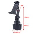 thumbnail image 3 of 12Pro Max / XR / XS / X / 11/8/ / 6s Adjustable Car Cup Holder Smart Phone, 3 of 8