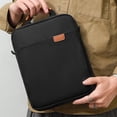 thumbnail image 1 of RRJ Laptop Bag, Lightweight Waterproof Polyester Shoulder Messenger Bag, 9.7-11 Inch Tablet Sleeve Case for Notebook Computer, Travel Office Work Commute, 1 of 6