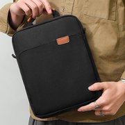 RRJ Laptop Bag, Lightweight Waterproof Polyester Shoulder Messenger Bag, 9.7-11 Inch Tablet Sleeve Case for Notebook Computer, Travel Office Work Commute