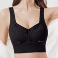 thumbnail image 2 of Timegard Plus Size Bras for Women No Underwire High Support Lace Comfort Back Smoothing Daily Bras, 2 of 7