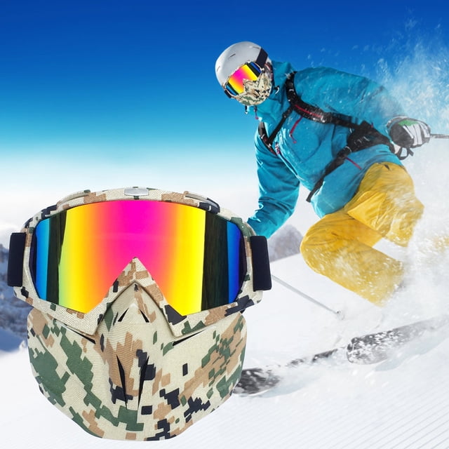 LSLJS Snow Goggles Motorcycle Helmet Goggles Mask Outdoor Riding Windproof Goggles, Sports, Gym, Workout,Camping, Fitness, Workout & More Activities