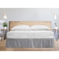 thumbnail image 1 of Safdie & Co. Bedskirt Woven Microfiber K Grey, 1 of 2