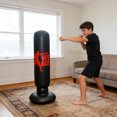 thumbnail image 3 of ERK 1 Pcs Gonflable de Frappe pour Adultes et Enfants avec Base de Support Robuste Entraînement pour Mise en Forme Boxe MMA, 3 of 4