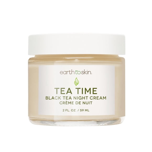 Earth to Skin Tea Time Black Tea Night Cream