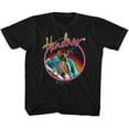 thumbnail image 1 of Jimi Hendrix Neon Black Youth T-Shirt S (7-8), 1 of 2