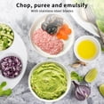 thumbnail image 3 of Aoresac Electric Food processor/Food Chopper/Meat Grinder Electric with 2 Sets, 3 of 6