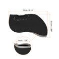 thumbnail image 2 of Unique Bargains Protection Sleeve Visible Window Golf Club Iron Head Covers Black 10 Pack, 2 of 5