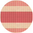 thumbnail image 1 of Ahgly Company Machine Washable Indoor Round Transitional Pastel Orange Area Rugs, 7' Round, 1 of 7