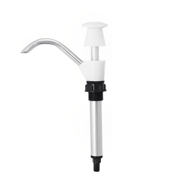 Aluminium Alloy Hand Water Pump Manual Replacement Leakproof Kitchen Portable Toilet Barbecue Picnic Pumping Tool