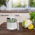 thumbnail image 3 of Food Storage Containers,Glass Seasoning Boxes-Seasoning Glass Containers Food Storage Bowl 380Ml Container Sugar Bowl Food Grade Airtight Seasoning Glass Container Cassette Lid, 3 of 7