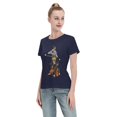 thumbnail image 4 of T-Shirt Basique à Manches Courtes pour Femmes Naruto Naruto Sasuke, 4 of 6