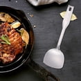 thumbnail image 3 of EGNMCR Mini 304 Stainless Steel Cooking Set - Polished Ladle And Slotted Spoon And Turner Mini Stainless Steel Cooking Set, 3 of 4