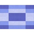 thumbnail image 1 of Ahgly Company Machine Washable Indoor Rectangle Transitional Jeans Blue Area Rugs, 7' x 9', 1 of 7