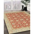 thumbnail image 2 of Ahgly Company Indoor Rectangle Abstract Orange Oriental Area Rugs, 6' x 9', 2 of 6