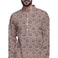 thumbnail image 4 of Atasi Ensemble Kurta Designer pour Garçons Kurta Longue Imprimée Vêtements d'Été, 4 of 4