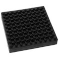 thumbnail image 1 of Luxshiny Shock Absorbing Mat for Treadmill Gym Mats for Home Black Rubber Floor Protection 1Set, 1 of 8