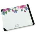 thumbnail image 4 of Darling Souvenir White Floral & Leaves Printed Hardbound Cover Guestbook For Wedding Guest Sign In Book Registry-9 x 12 Inches, 4 of 5