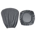 thumbnail image 4 of Rotating Chair Protector Office Chair Cover Protective Computer Desk Chair Cover grey, 4 of 8