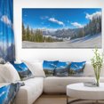 thumbnail image 1 of Austrian Alps Seen From Ski Slope - Landscape Canvas Art Print, 1 of 3