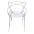 thumbnail image 1 of Chaise de salle à manger en plastique Heavenly Collection Lot de 2, 1 of 3