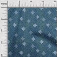 thumbnail image 1 of oneOone Silk Tabby Royal Blue Fabric Geometric Texture Craft Projects Decor Fabric Printed By The Yard 42 Inch Wide, 1 of 4