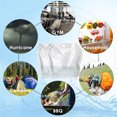 thumbnail image 5 of Sac de Contenant d'Eau, Pichet de Rangement en Plastique Transparent de Qualité Alimentaire pour Camping Randonnée Sac à Dos Urgence, 5 of 5