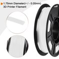 thumbnail image 3 of Unique Bargains 3D Printer Filament 1.75mm TPU Filament Dimensional Accuracy +/- 0.05mm White, 3 of 7