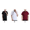 thumbnail image 1 of Chef Short Sleeve Breathable Breasted Cooking Clothes Catering Chef Work Uniform Summer Bakery Unisex Workwear Restaurant Kitchen White XL, 1 of 9