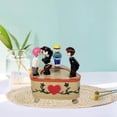 thumbnail image 3 of Baohd Kissing Doll Music Box Creative Sound Machine Play for Girls Kids Boys Style D, 3 of 9