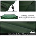 thumbnail image 4 of Sandpit Cover 150x150cm Tarpaulin for Sandpit With Drawstring Waterproof Sandpit Beach Garden - Green, 4 of 9
