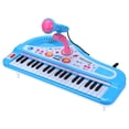 thumbnail image 1 of 37-Key Electronic Piano with Microphone, Musical Learning Toy for Kids, Portable Keyboard Gift Ages 1+, 1 of 9