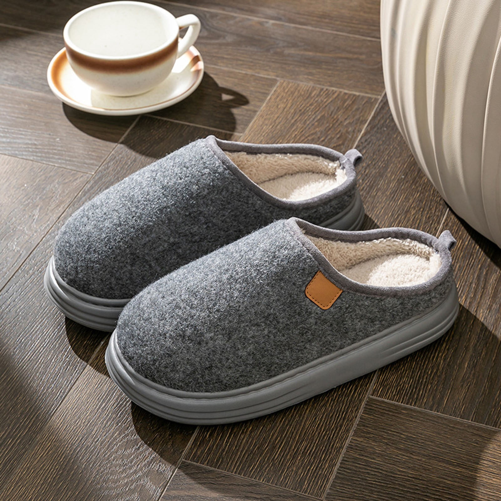 Zhanying Men Slippers Size 11, Thick Sole Men display picture 3
