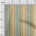 thumbnail image 1 of oneOone Cotton Poplin Fabric Multicolor Stripe Print Sewing Fabric BTY 56 Inch Wide, 1 of 3