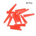 thumbnail image 3 of Unique Bargains 2mm to 4.2mm Solid Silicone Rubber Tapered Plug Red for Powder Coating, Painting,50 Pack, 3 of 5