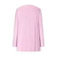 thumbnail image 4 of AherBiu Womens Lightweight Cardigans Longer Length Casual Jacket Crochet Open-Front Sweater Cardigan with Pockets, 4 of 6