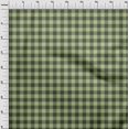 thumbnail image 3 of oneOone Cotton Poplin Light Green Fabric Gingham Check Sewing Craft Projects Fabric Prints By Yard 56 Inch Wide, 3 of 4