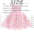 thumbnail image 3 of Robes pour Adolescents Manches Courtes Col Rond Imprimés Danse Fête Vêtements Décontractés Robe de Demoiselle d'Honneur Rose 3-4 Ans, 3 of 4