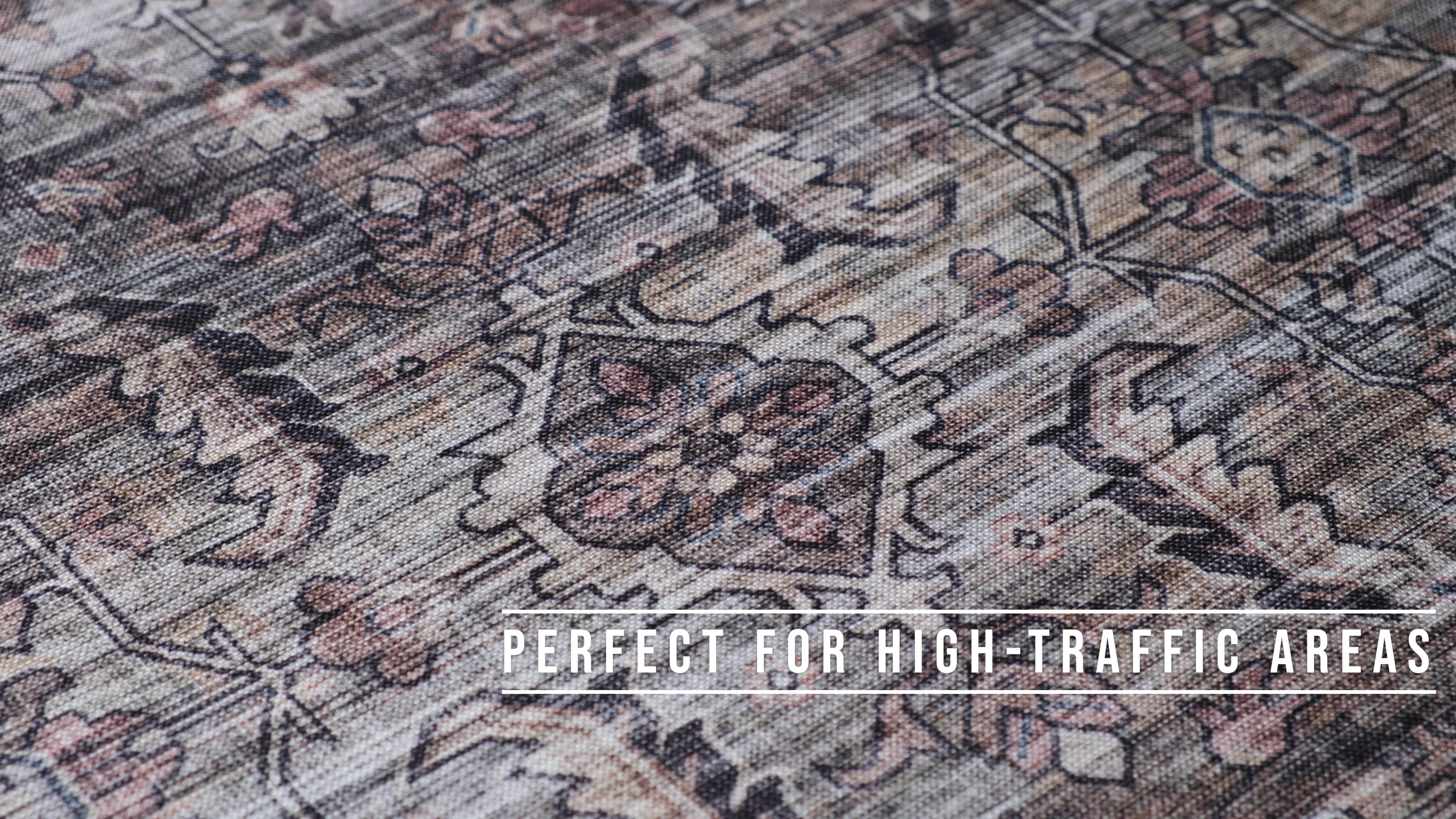 Rug Branch Collection Emir Tapis traditionnel oriental déperlant hydrofuge