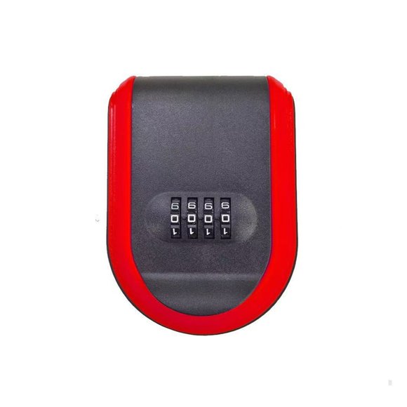 Boîte de Clé à Mot de Passe Magnétique Forte Portable Verrou Tout en Plastique Aimant Extérieur Sécurité à la Maison Rangement