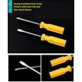 thumbnail image 4 of Hand Tool Kit, Tool For Home Use - Includes Plier, Cutter, Measuring Tape, 2 Screw Driver & Electrical Tester - With 5 Allen Keys, Tool Set Storage Box | Ergonomically Designed, Easy Use, 4 of 5