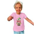 thumbnail image 1 of TIMIFIS Tee Garçons Filles T-Shirts Graphiques Chemises de Pâques Unisexes Enfants Col Rond Manches Courtes Chemises Enfants Gnomes Mignons Imprimé Œufs T-Shirt, 11 Ans, 1 of 4