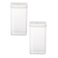 thumbnail image 1 of Oleegame 2PC Produce Storage Kitchen Storage Box Sealed Food Preservation Plastic Preservation Container Storage Tank Grains Sealed Can, 1 of 6