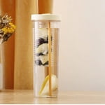 TopLLC High Value Cup Folding Straw Tea Separator Water Bottle Portable Dropresistant Water Bottle water bottle