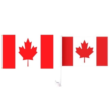 Canada - Drapeau (3 par 5 Pi) et Drapeau de Voiture