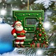 thumbnail image 4 of Nilvkv 26 Letters Christmas Tree Decoration Pendant Christmas Tree Ornaments Personalized DIY Christmas Ornaments Christmas Decoration Xmas Tree Hanging Decor Feature, 4 of 6
